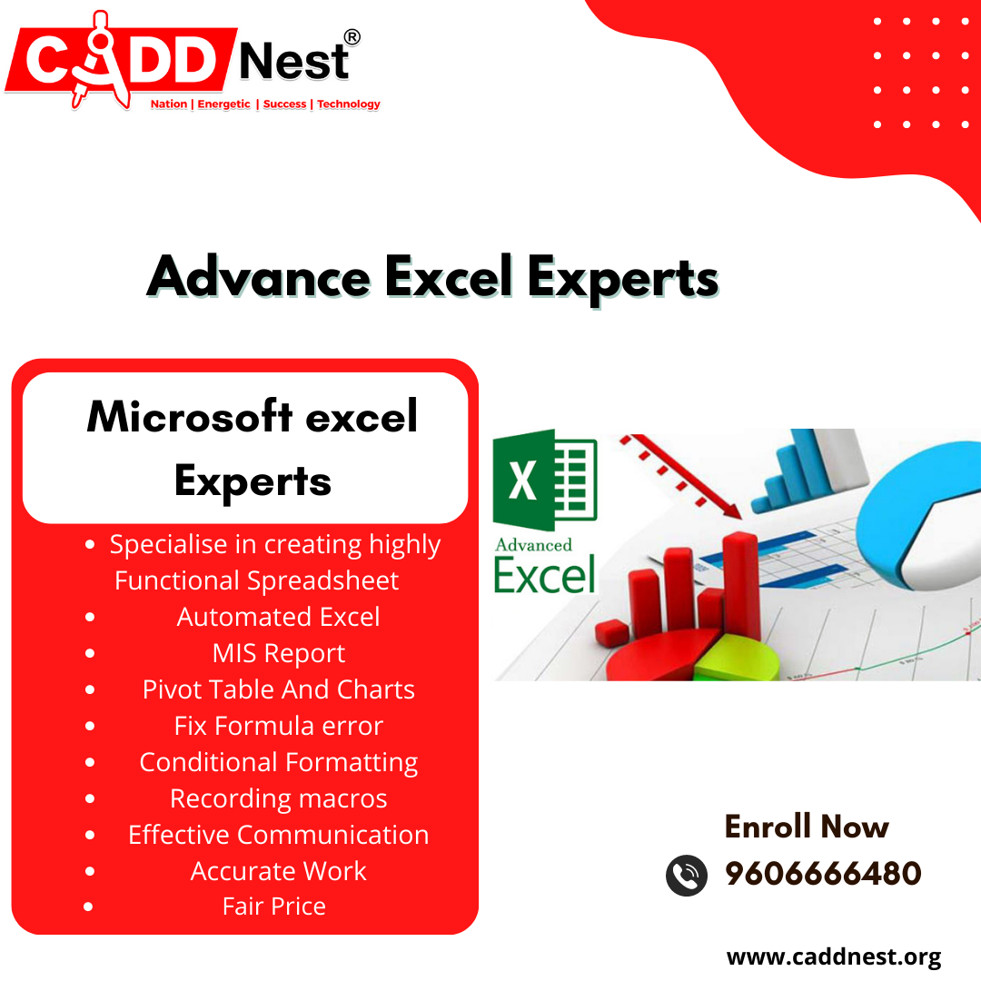 CADD NEST (P) Ltd., - Latest update - Advance Excel Classes in Malleshwaram 18th Cross