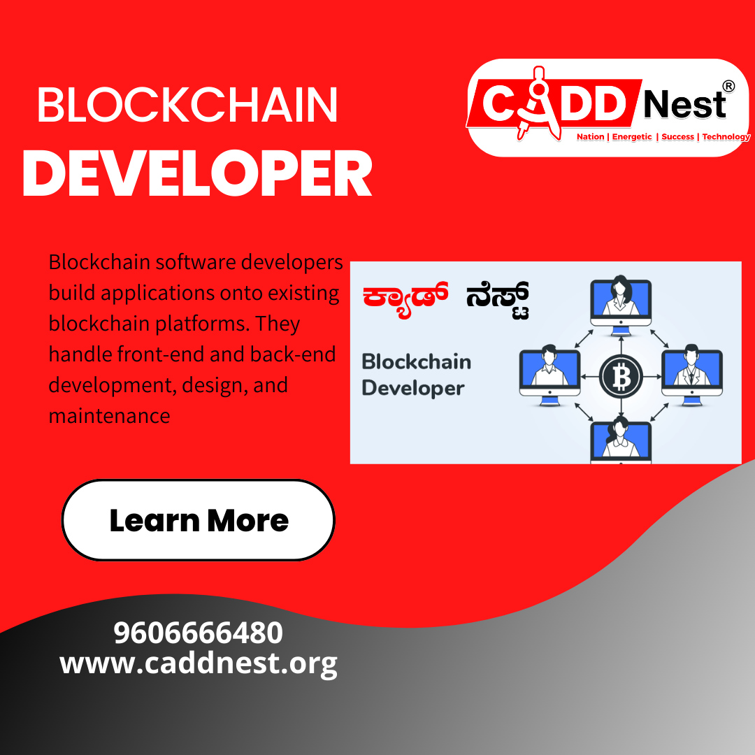 CADD NEST (P) Ltd., - Latest update - Blockchain Developer Course In Malleshwaram Bangalore