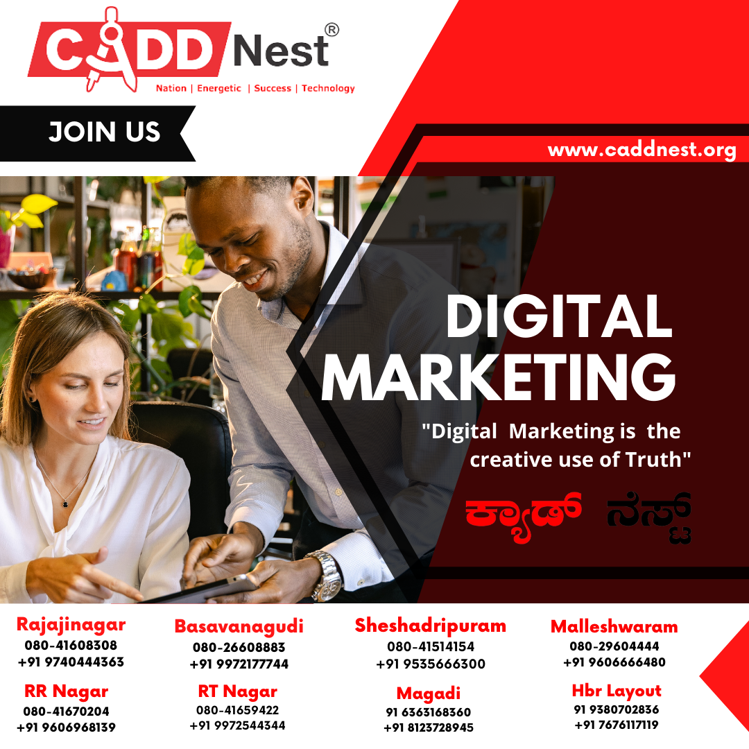 CADD NEST (P) Ltd., - Latest update - Digital marketing Course in Sheshadripuram