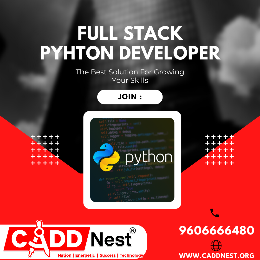 CADD NEST (P) Ltd., - Latest update - Full Stack Developer Python Course In Basavanagudi