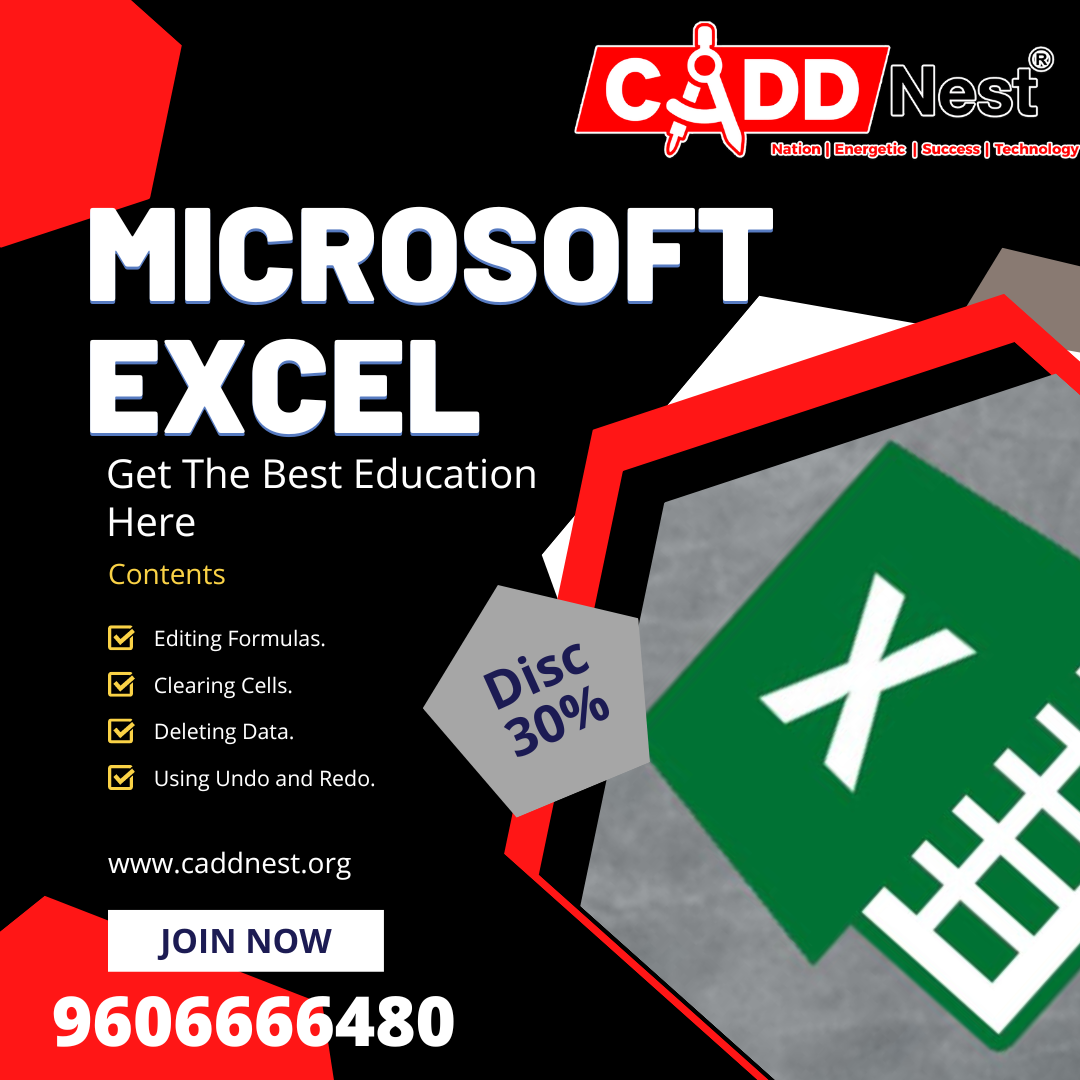 CADD NEST (P) Ltd., - Latest update - MS Excel Training Classes In Malleswaram