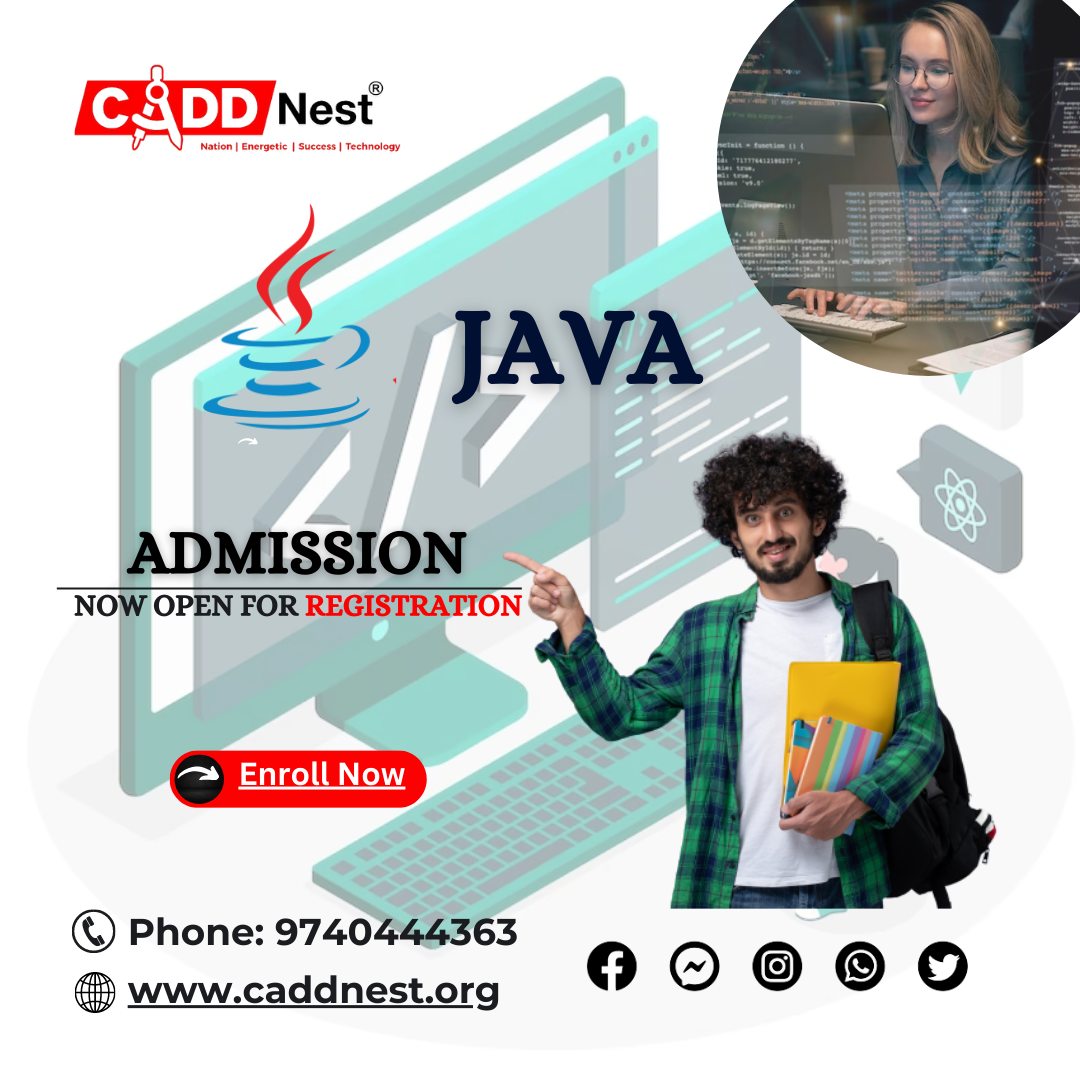 CADD NEST (P) Ltd., - Latest update - Best Java Programming Language training from ISO 9001:2015 Certified Institute with Certification