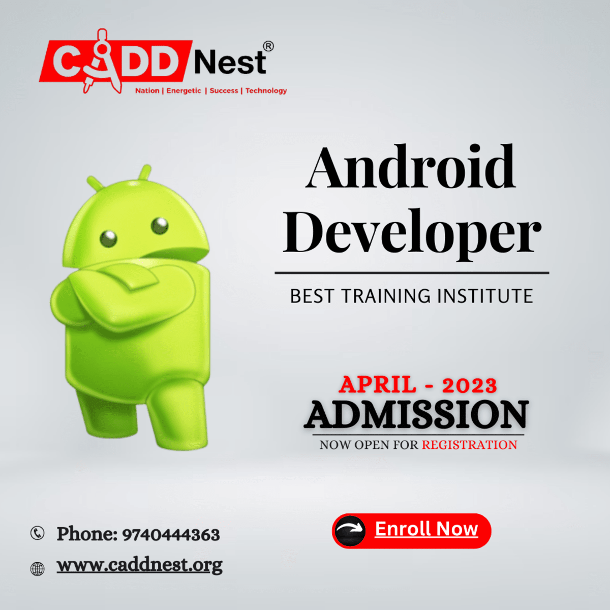 CADD NEST (P) Ltd., - Latest update - Best Android Developer course training from an ISO 9001:2015 certified institute