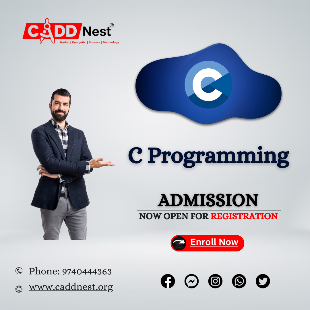 CADD NEST (P) Ltd., - Latest update - Best C Programming Training Center with Certification from ISO 9001:2015 Certified Institute