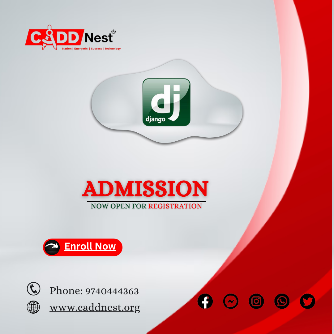 CADD NEST (P) Ltd., - Latest update - Best Django course training institute with certification and placement in Bangalore