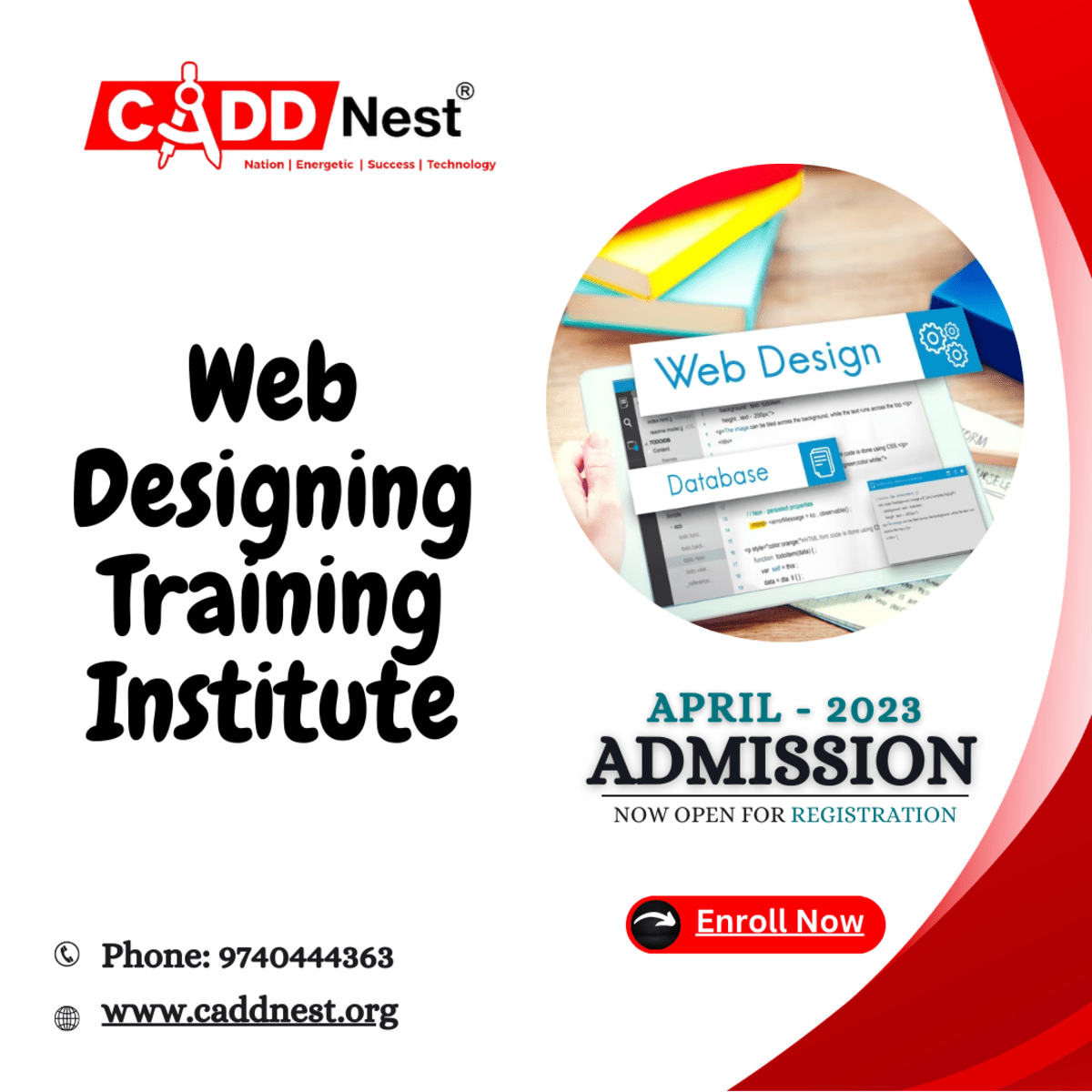 CADD NEST (P) Ltd., - Latest update - Best Web Designing training institute with a certification