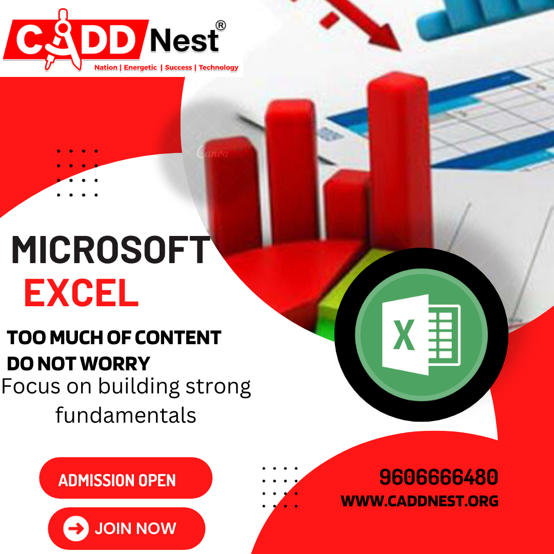 CADD NEST (P) Ltd., - Latest update - Best Advance Excel  Classes in CADD Nest Malleshwaram near Sampige Road