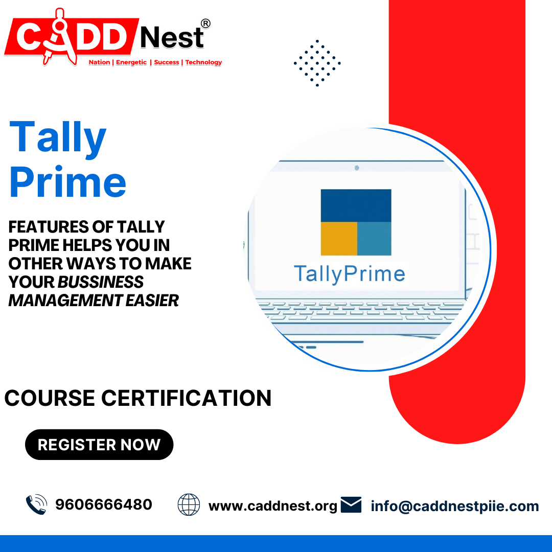 CADD NEST (P) Ltd., - Latest update - Outstanding Tally Prime Classes in malleshwaram near MLAC College