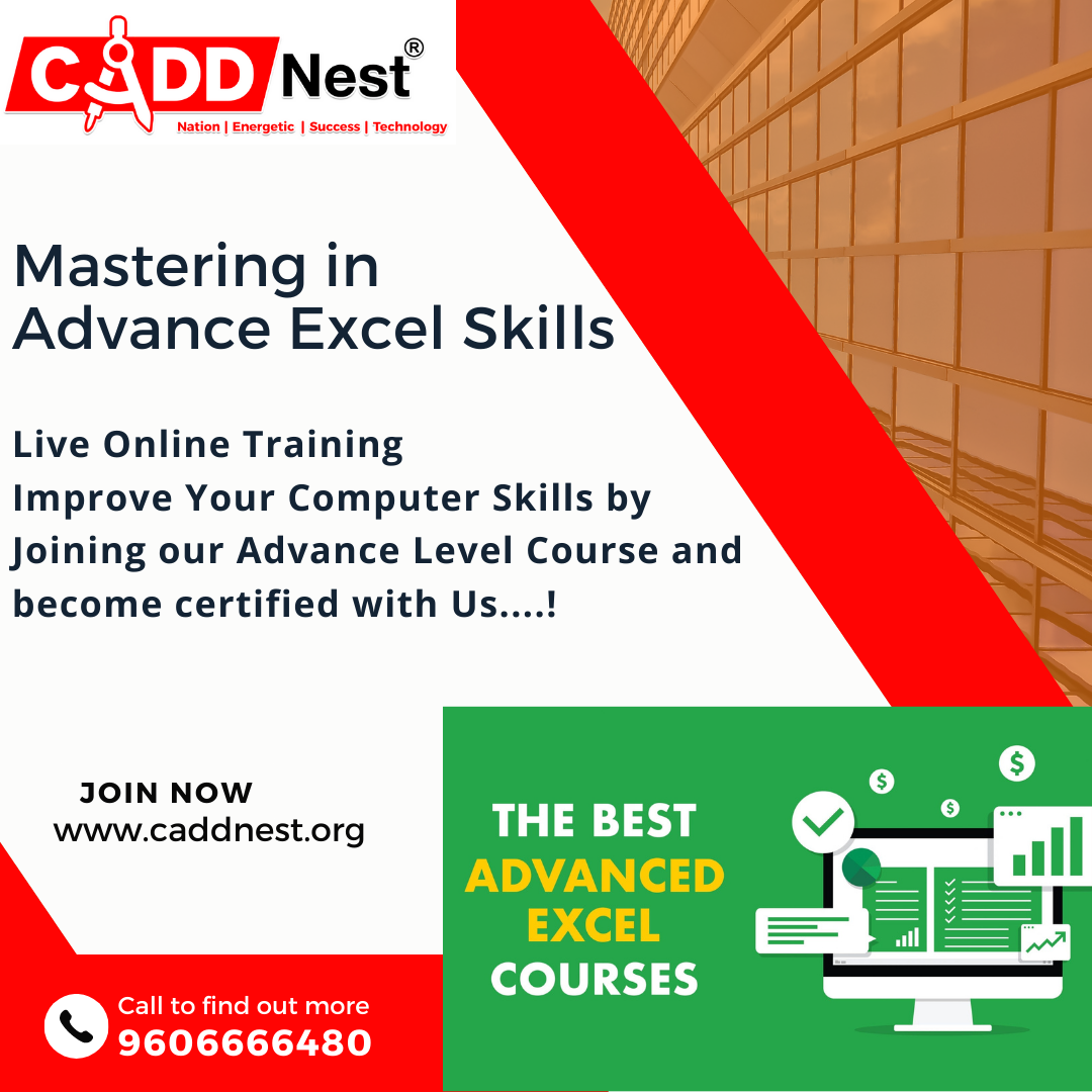 CADD NEST (P) Ltd., - Latest update - Master's in Excel Technology (MET) Training Classes Near Malleshwaram