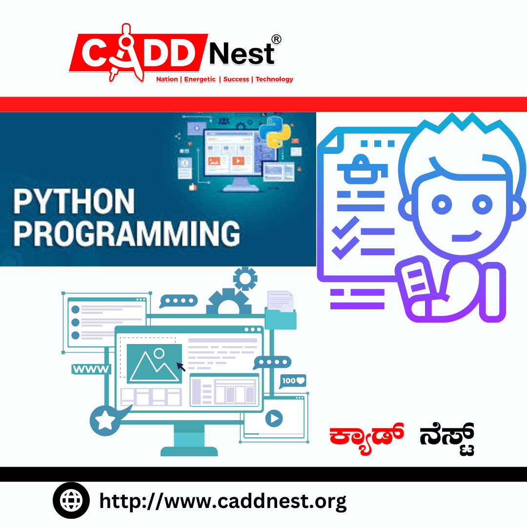 CADD NEST (P) Ltd., - Latest update - Python Course For Beginners With Certificate