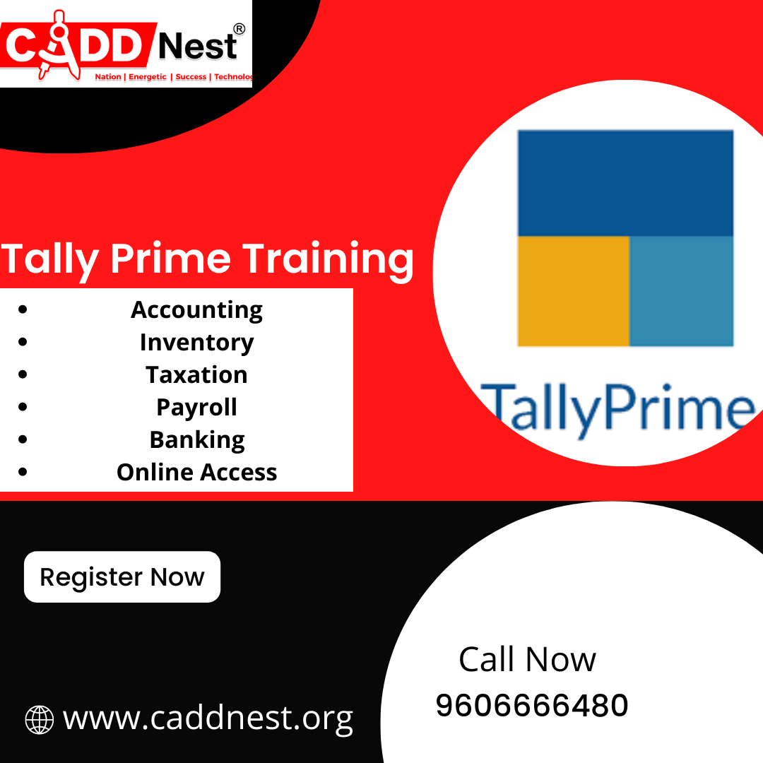 CADD NEST (P) Ltd., - Latest update - Certificate Course In Tally Prime GST