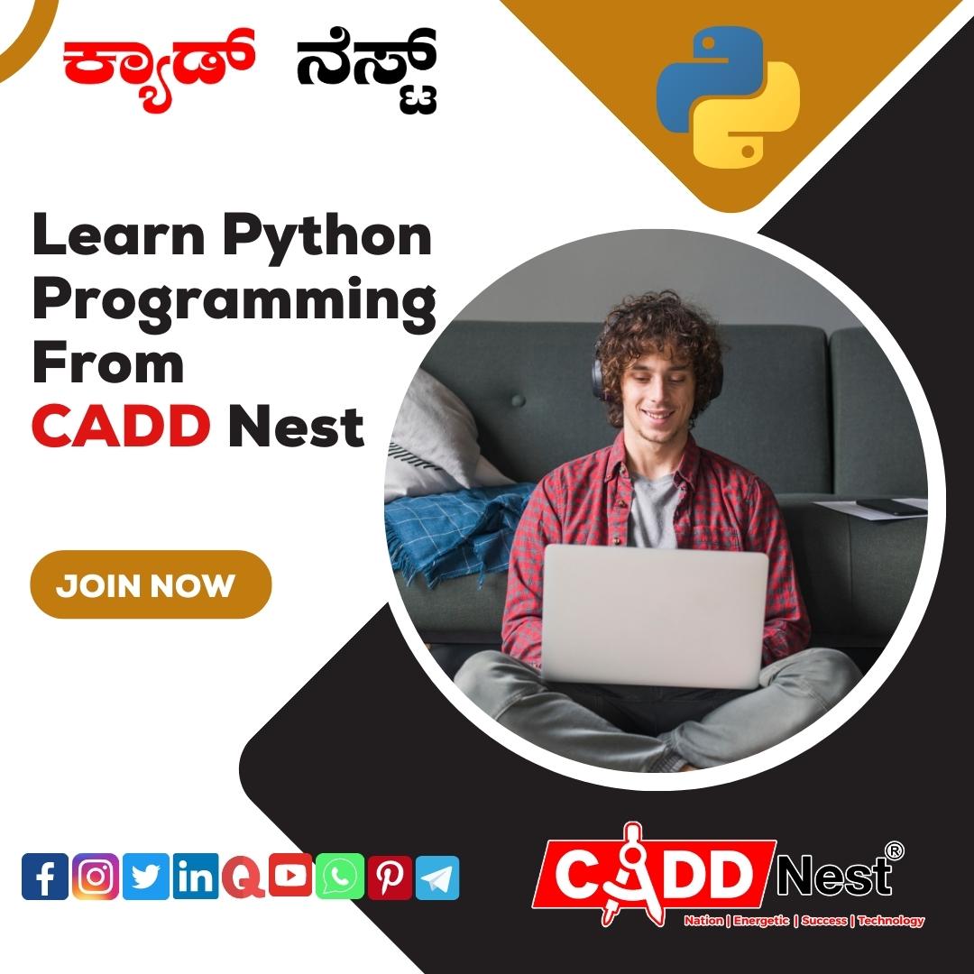 CADD NEST (P) Ltd., - Latest update - Pythin Course