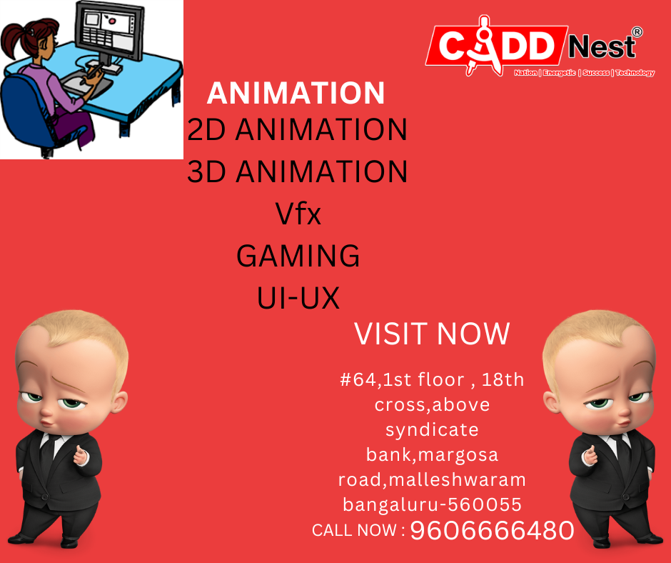 CADD NEST (P) Ltd., - Latest update - Animation classes in malleshwaram