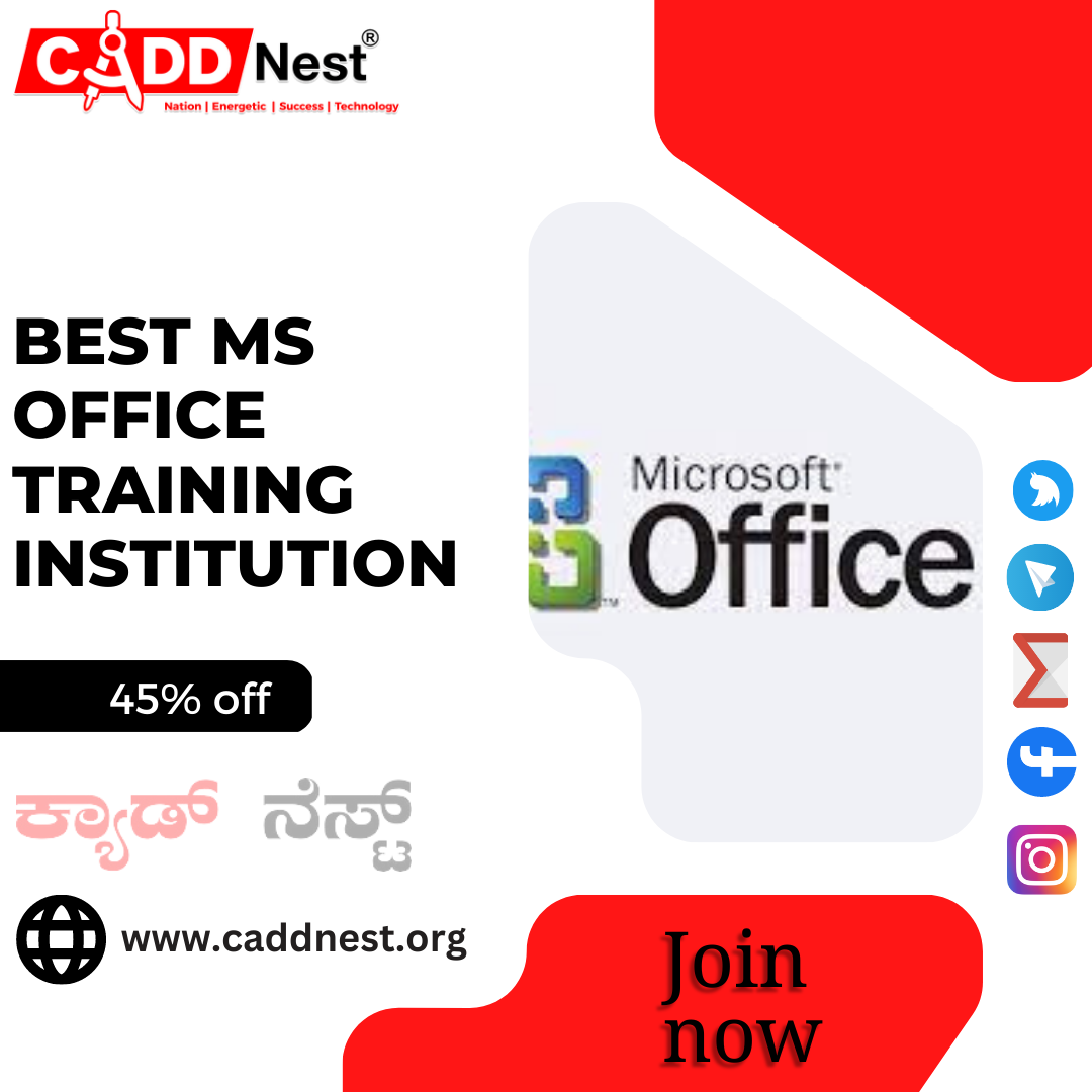 CADD NEST (P) Ltd., - Latest update - MS OFFICE classes near me with certification