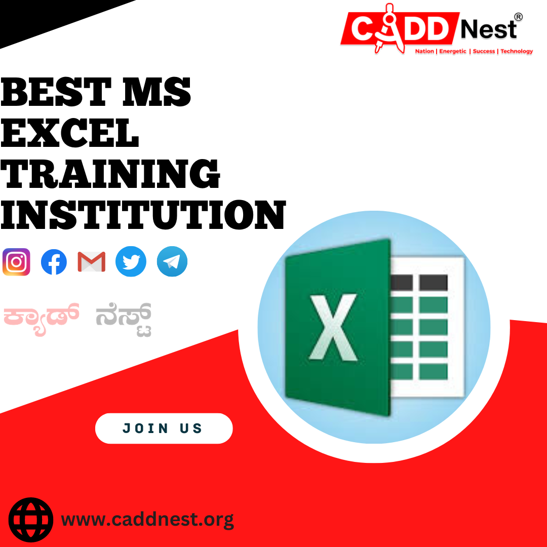 CADD NEST (P) Ltd., - Latest update - best  MS EXCEL course institutes near rajarajeswarinagar