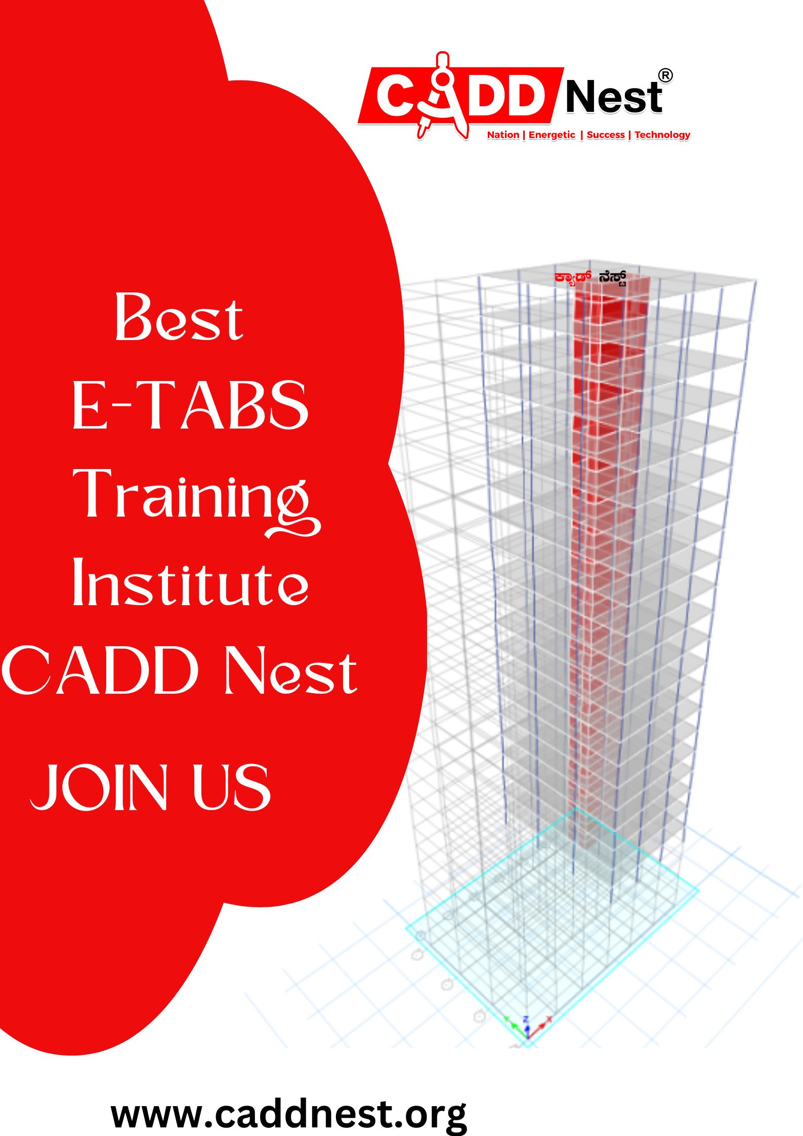 CADD NEST (P) Ltd., - Latest update - E-tabs course details and duration