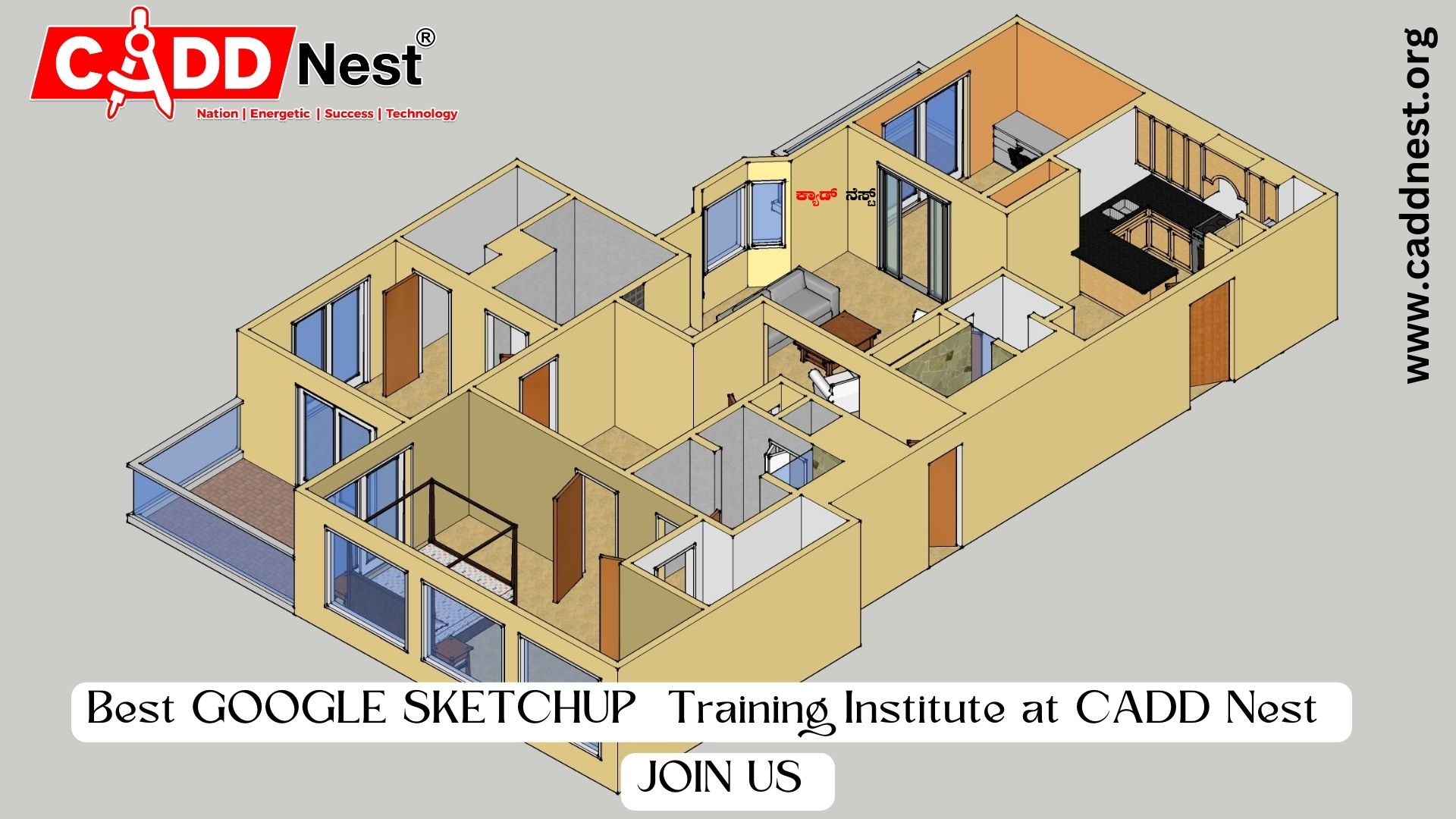 CADD NEST (P) Ltd., - Latest update - best Google Sketchup course 