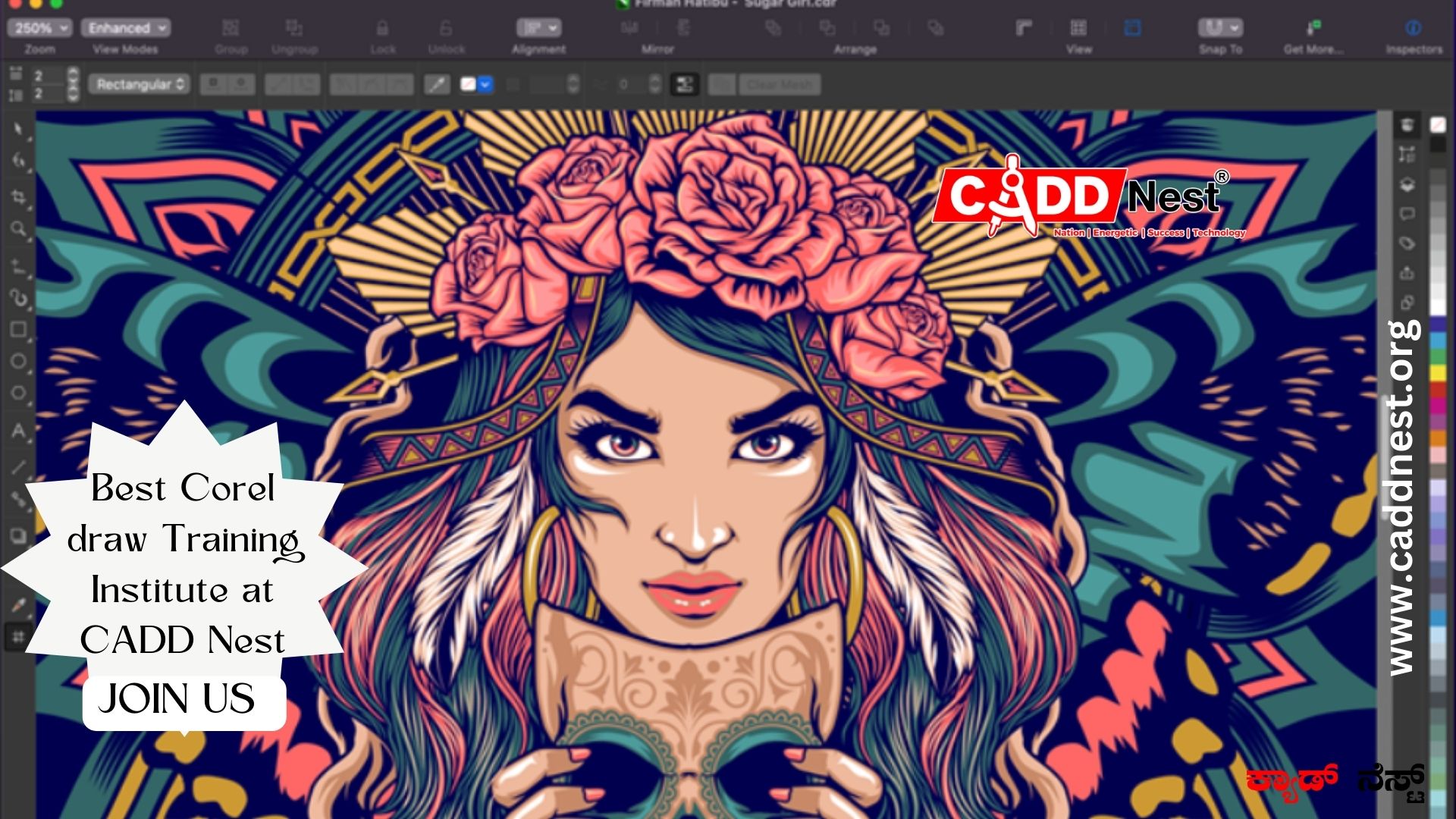 CADD NEST (P) Ltd., - Latest update - coreldraw course duration