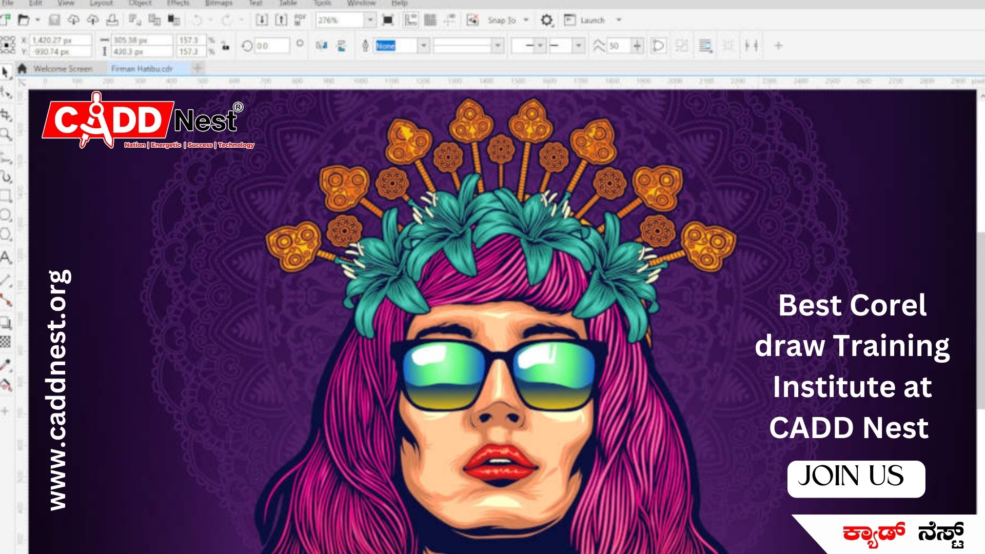 CADD NEST (P) Ltd., - Latest update - best coreldraw course in basavanagudi