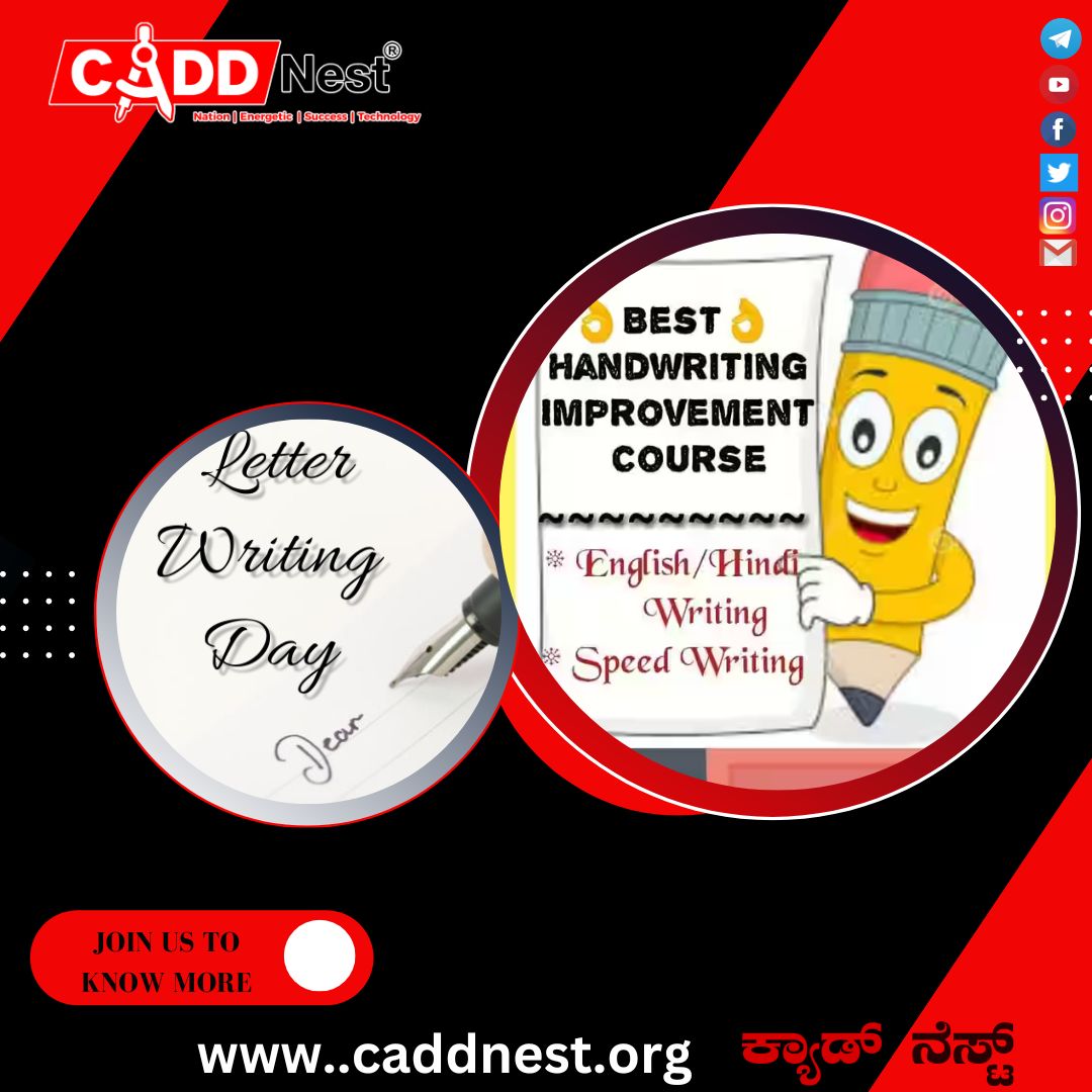 CADD NEST (P) Ltd., - Latest update - handwriting classes