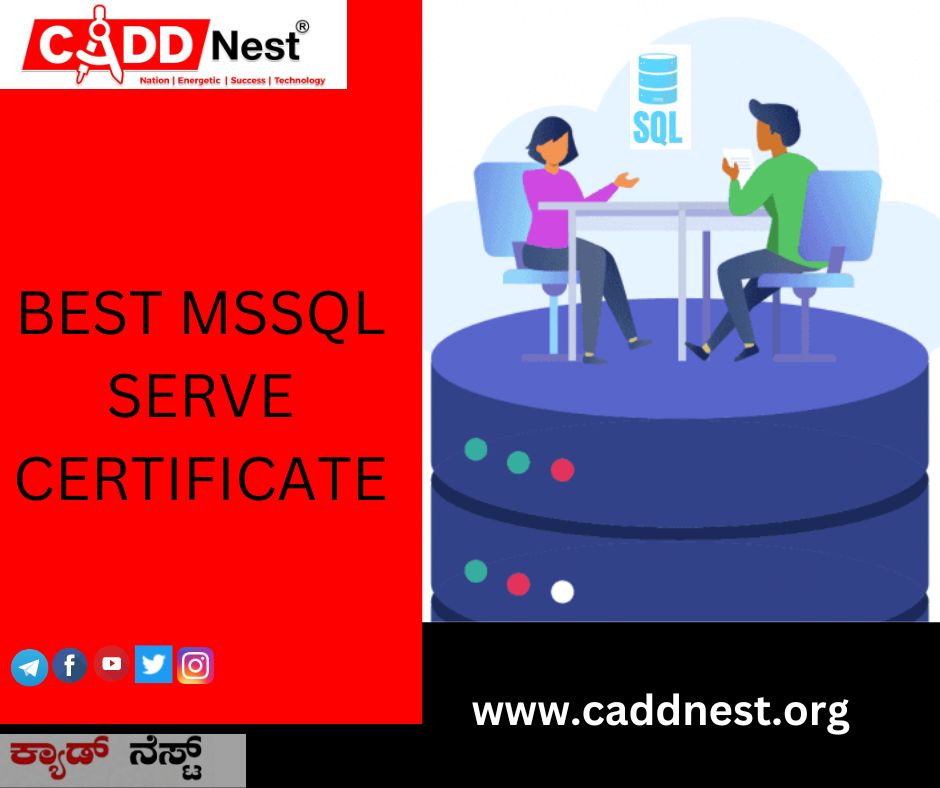 CADD NEST (P) Ltd., - Latest update - sql server training and certification in bangalore