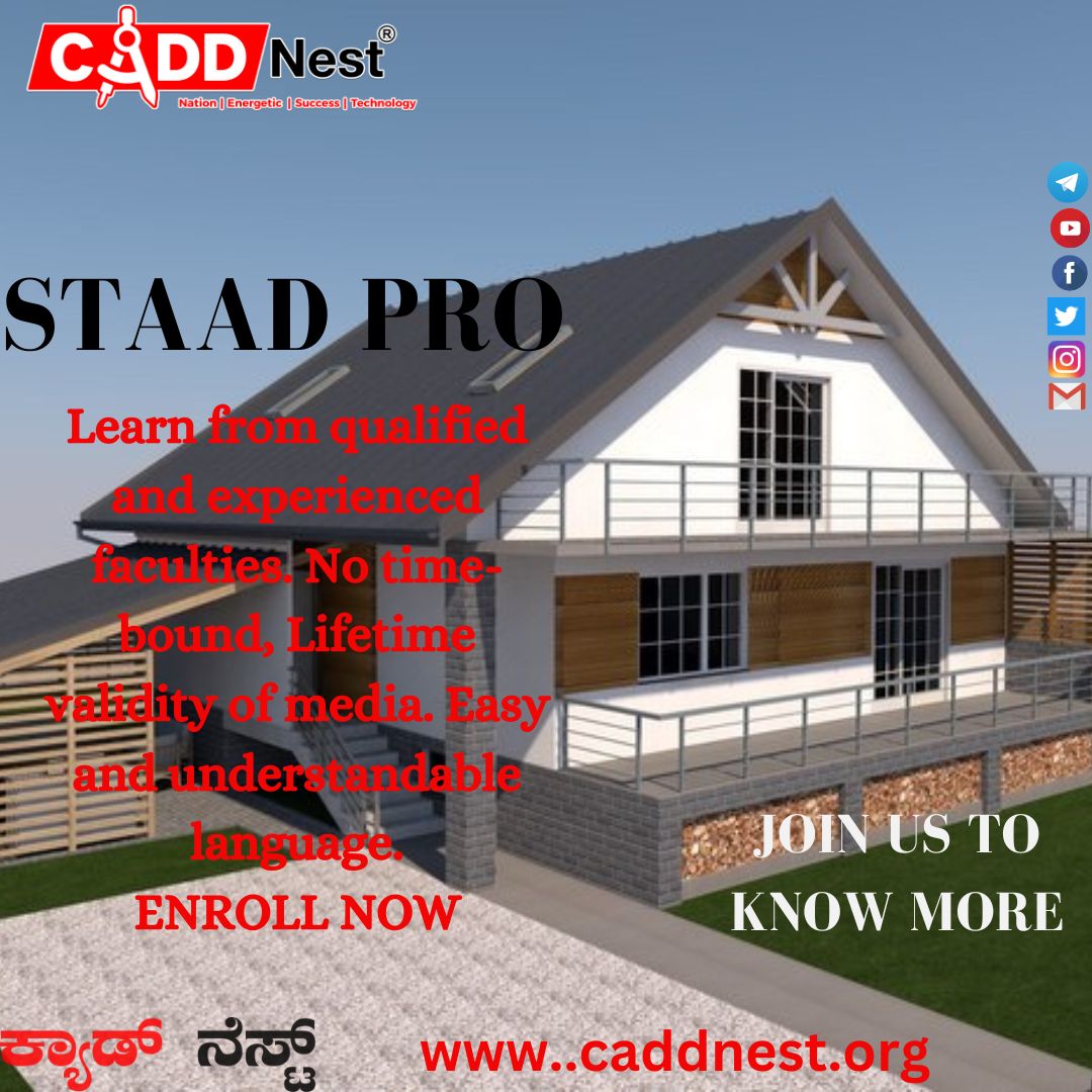 CADD NEST (P) Ltd., - Latest update - staad pro certification