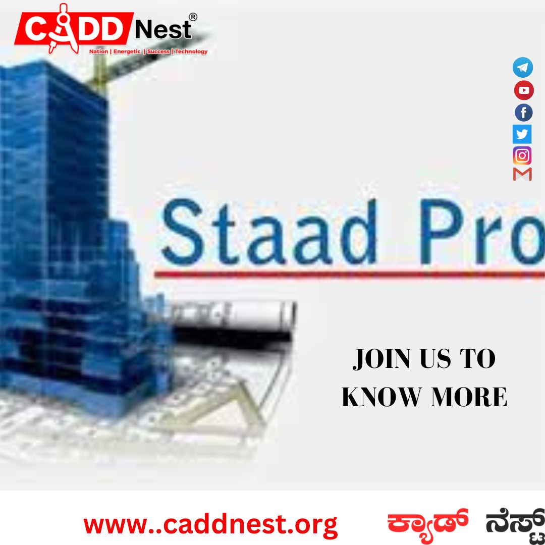 CADD NEST (P) Ltd., - Latest update - staad pro training institute