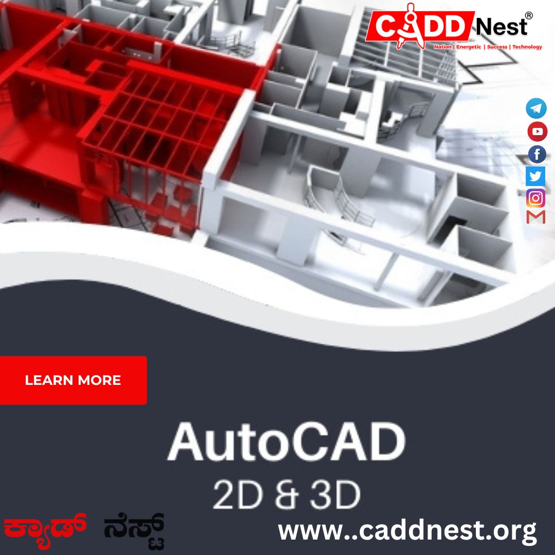 CADD NEST (P) Ltd., - Latest update - autocad 2d 3d course