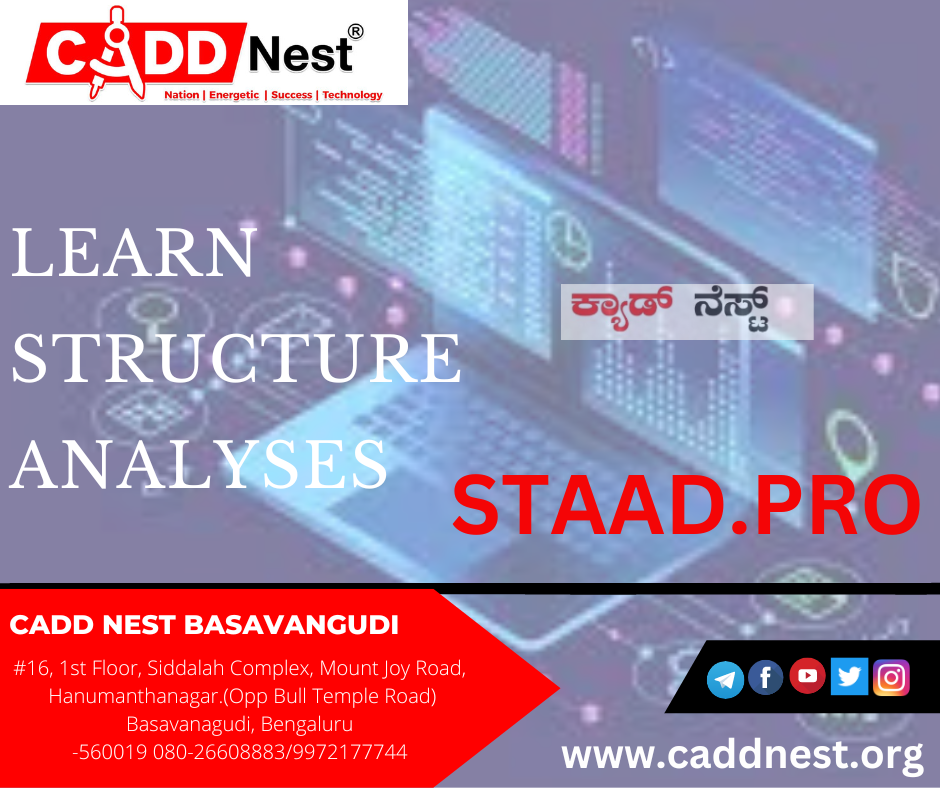 CADD NEST (P) Ltd., - Latest update - staad pro course syllabus