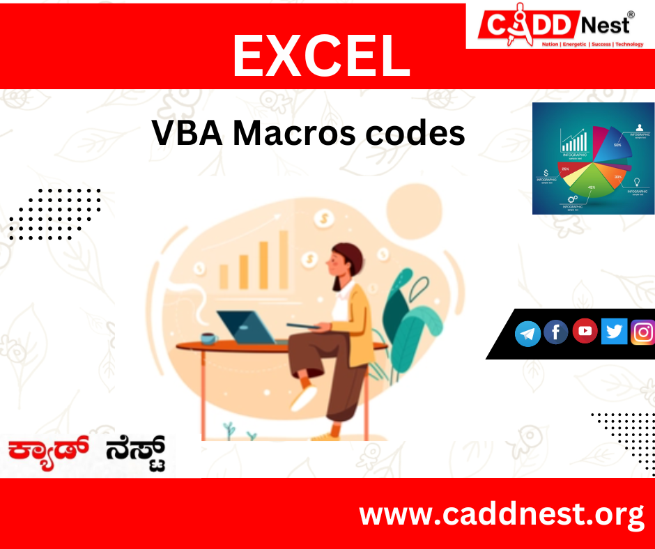 CADD NEST (P) Ltd., - Latest update - vba macros course