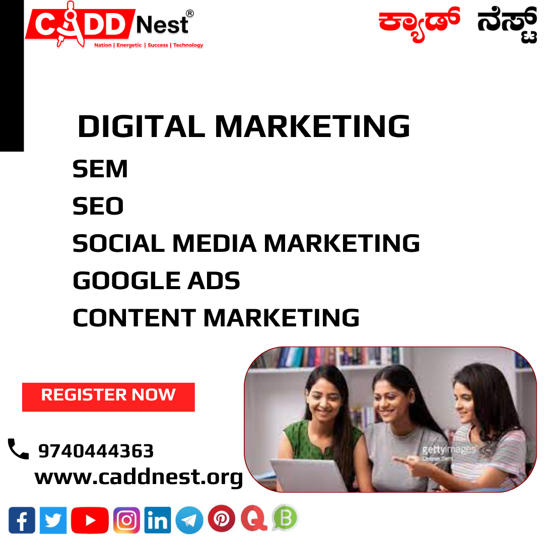 CADD NEST (P) Ltd., - Latest update - digital Marketing Training