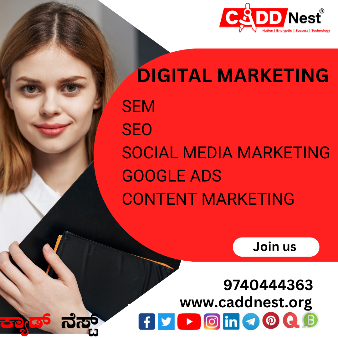 CADD NEST (P) Ltd., - Latest update - Digital Marketing Courses