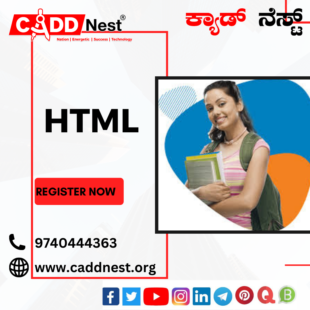 CADD NEST (P) Ltd., - Latest update - HTML Course in Bangalore