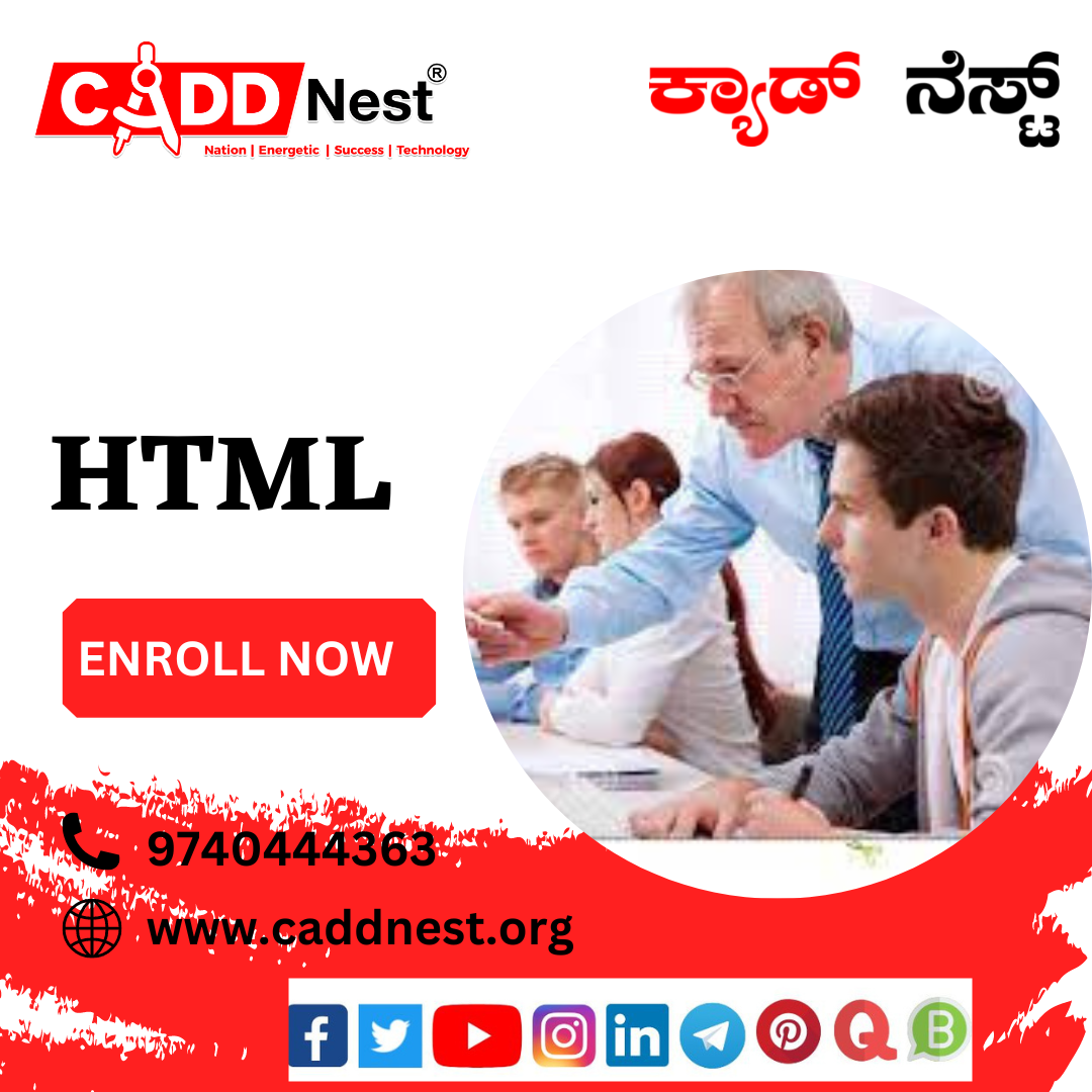 CADD NEST (P) Ltd., - Latest update - Best HTML Courses