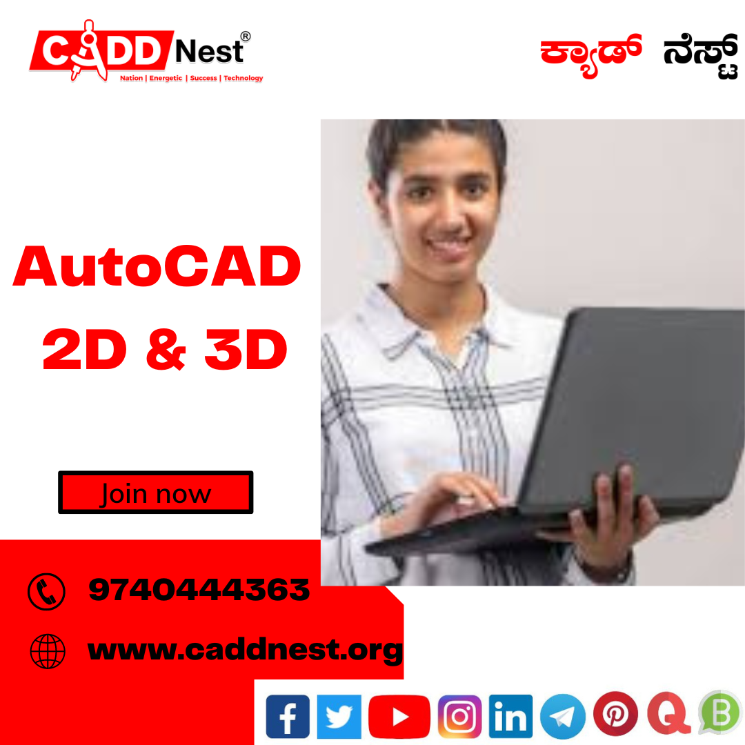 CADD NEST (P) Ltd., - Latest update - Center Autocad 2D 3D