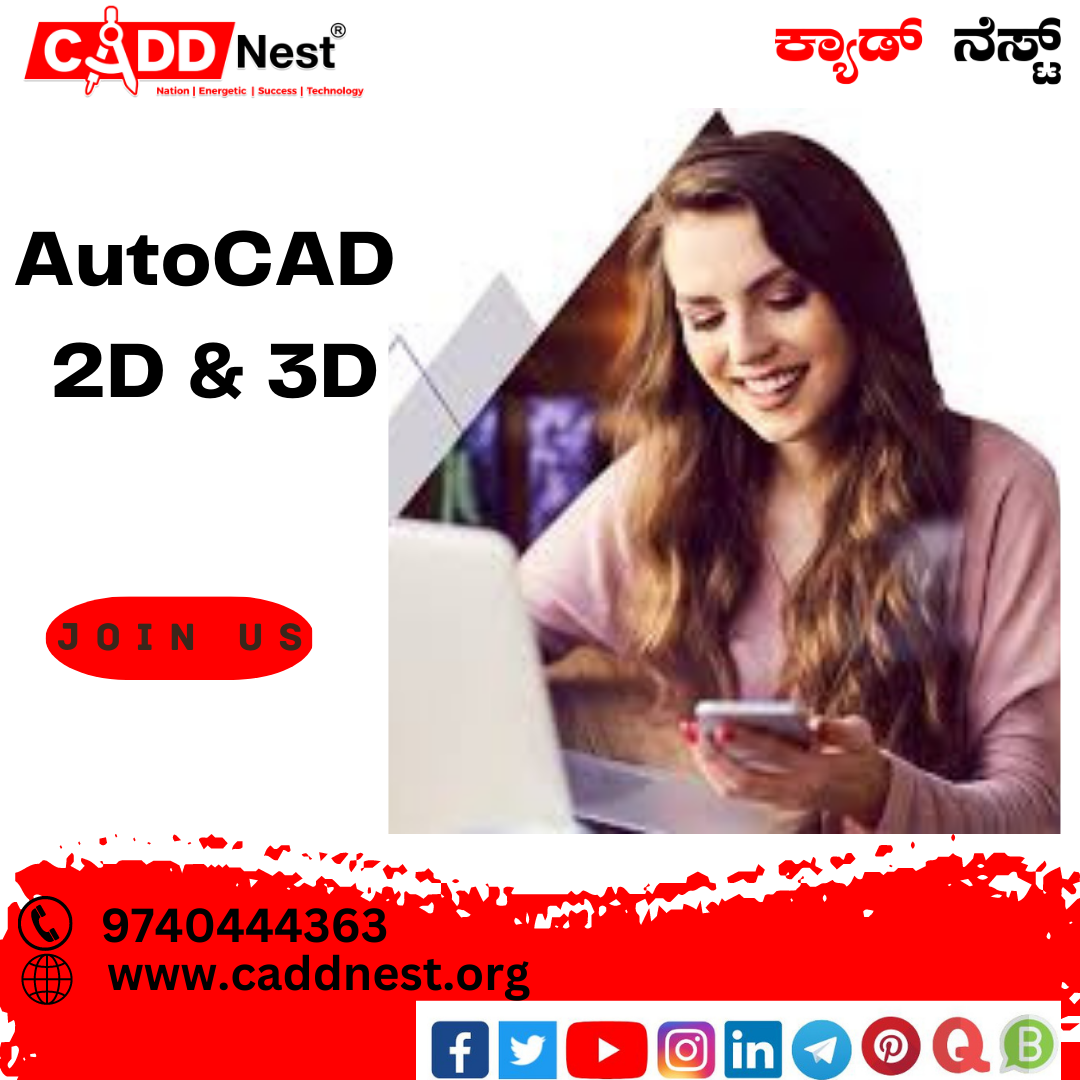 CADD NEST (P) Ltd., - Latest update - autocad 2d 3d course