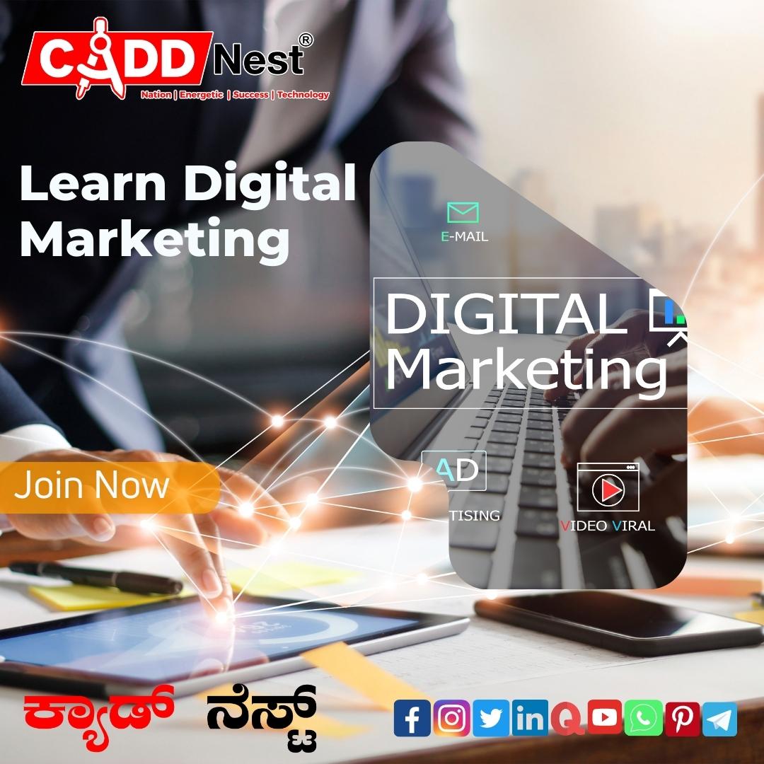 CADD NEST (P) Ltd., - Latest update - Digital Marketing Courses