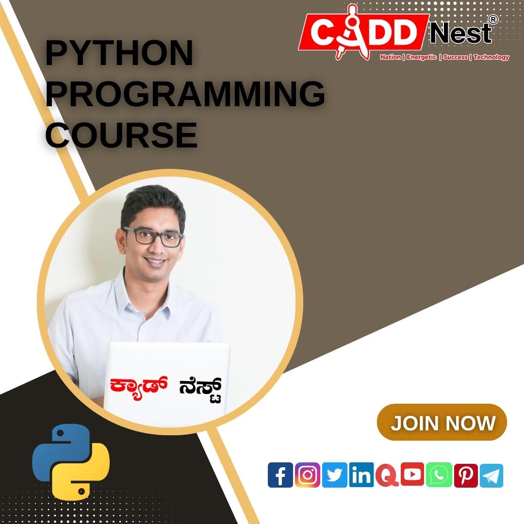 CADD NEST (P) Ltd., - Latest update - Python Course Near Me